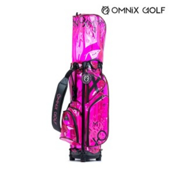 옴닉스 CB-22 할리퀸 핑크 블랙 캐디백 (OMNIX 정품)