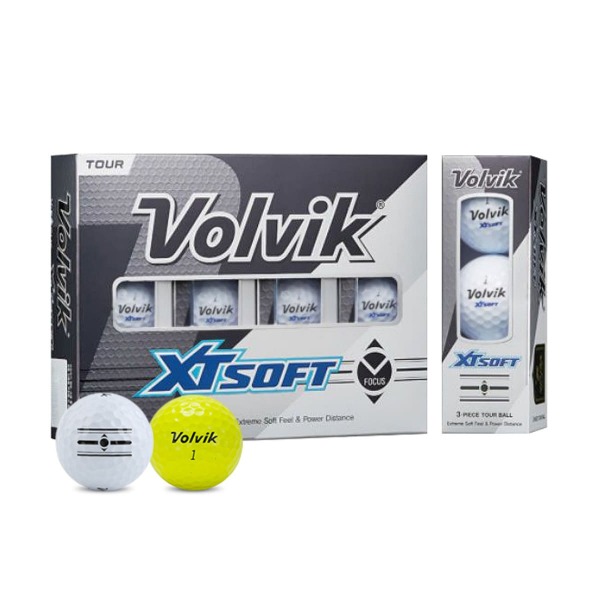 볼빅 NEW XT Soft 3피스 골프공 - 로고볼가능,무료포장,쇼핑백